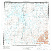 Sagavanirktok Alaska Historical topographic map, 1:250000 scale, 1 X 3 Degree, Year 1958