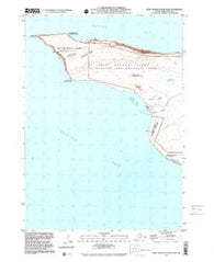 Saint George Island West Alaska Historical topographic map, 1:25000 scale, 7.5 X 7.5 Minute, Year 2001