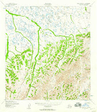 Saint Michael A-1 Alaska Historical topographic map, 1:63360 scale, 15 X 15 Minute, Year 1952