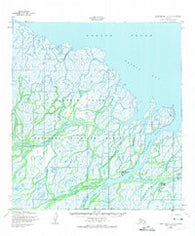 Saint Michael A-4 Alaska Historical topographic map, 1:63360 scale, 15 X 15 Minute, Year 1952