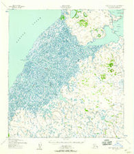 Saint Michael B-1 Alaska Historical topographic map, 1:63360 scale, 15 X 15 Minute, Year 1952