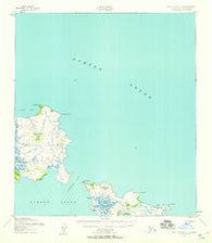 Saint Michael C-1 Alaska Historical topographic map, 1:63360 scale, 15 X 15 Minute, Year 1952