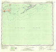 Samalga Island Alaska Historical topographic map, 1:250000 scale, 1 X 2 Degree, Year 1951