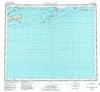 Samalga Island Alaska Historical topographic map, 1:250000 scale, 1 X 2 Degree, Year 1951