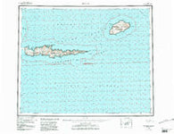 Seguam Alaska Historical topographic map, 1:250000 scale, 1 X 2 Degree, Year 1958