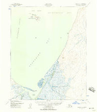 Selawik A-6 Alaska Historical topographic map, 1:63360 scale, 15 X 15 Minute, Year 1951