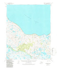 Selawik B-4 Alaska Historical topographic map, 1:63360 scale, 15 X 15 Minute, Year 1955