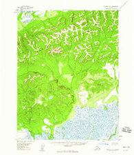 Selawik D-2 Alaska Historical topographic map, 1:63360 scale, 15 X 15 Minute, Year 1955