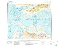 Selawik Alaska Historical topographic map, 1:250000 scale, 1 X 3 Degree, Year 1957