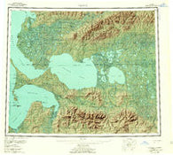 Selawik Alaska Historical topographic map, 1:250000 scale, 1 X 3 Degree, Year 1957