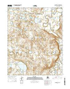 Selawik A-1 NE Alaska Current topographic map, 1:25000 scale, 7.5 X 7.5 Minute, Year 2014
