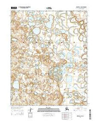 Selawik B-1 SE Alaska Current topographic map, 1:25000 scale, 7.5 X 7.5 Minute, Year 2015