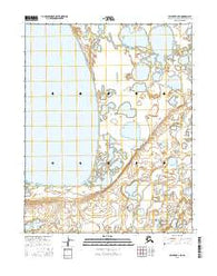Selawik B-2 NE Alaska Current topographic map, 1:25000 scale, 7.5 X 7.5 Minute, Year 2016