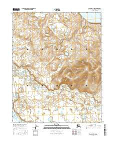 Selawik B-4 SW Alaska Current topographic map, 1:25000 scale, 7.5 X 7.5 Minute, Year 2016