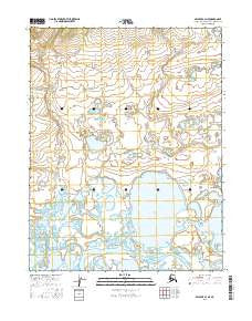 Selawik C-3 NE Alaska Current topographic map, 1:25000 scale, 7.5 X 7.5 Minute, Year 2016