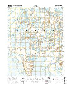 Selawik C-3 SE Alaska Current topographic map, 1:25000 scale, 7.5 X 7.5 Minute, Year 2016