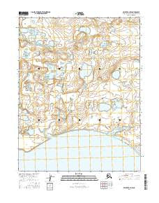 Selawik C-4 NW Alaska Current topographic map, 1:25000 scale, 7.5 X 7.5 Minute, Year 2016