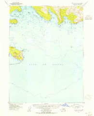 Seldovia A-4 Alaska Historical topographic map, 1:63360 scale, 15 X 15 Minute, Year 1953
