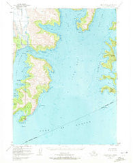 Seldovia B-2 Alaska Historical topographic map, 1:63360 scale, 15 X 15 Minute, Year 1951