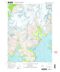 Seldovia B-3 Alaska Historical topographic map, 1:63360 scale, 15 X 15 Minute, Year 1951