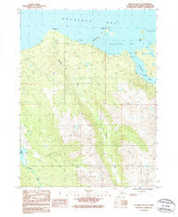 Seldovia B-5 NE Alaska Historical topographic map, 1:25000 scale, 7.5 X 7.5 Minute, Year 1987