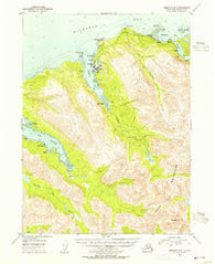 Seldovia B-5 Alaska Historical topographic map, 1:63360 scale, 15 X 15 Minute, Year 1953