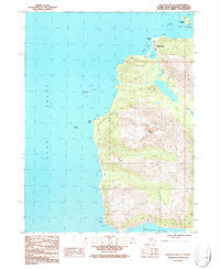 Seldovia B-6 SE Alaska Historical topographic map, 1:25000 scale, 7.5 X 7.5 Minute, Year 1987