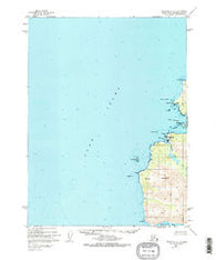 Seldovia B-6 Alaska Historical topographic map, 1:63360 scale, 15 X 15 Minute, Year 1951