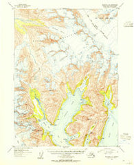 Seldovia C-2 Alaska Historical topographic map, 1:63360 scale, 15 X 15 Minute, Year 1953