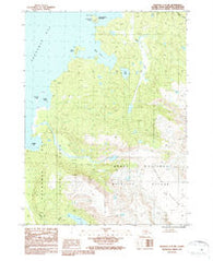 Seldovia C-3 NW Alaska Historical topographic map, 1:25000 scale, 7.5 X 7.5 Minute, Year 1987