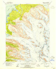 Seldovia C-3 Alaska Historical topographic map, 1:63360 scale, 15 X 15 Minute, Year 1953
