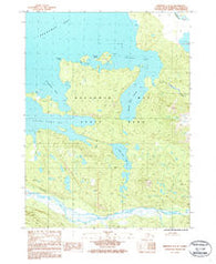 Seldovia C-4 SE Alaska Historical topographic map, 1:25000 scale, 7.5 X 7.5 Minute, Year 1987
