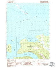 Seldovia C-4 SW Alaska Historical topographic map, 1:25000 scale, 7.5 X 7.5 Minute, Year 1987
