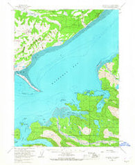 Seldovia C-4 Alaska Historical topographic map, 1:63360 scale, 15 X 15 Minute, Year 1961