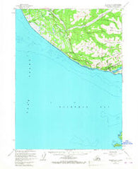 Seldovia C-5 Alaska Historical topographic map, 1:63360 scale, 15 X 15 Minute, Year 1961