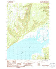 Seldovia D-3 SW Alaska Historical topographic map, 1:25000 scale, 7.5 X 7.5 Minute, Year 1987