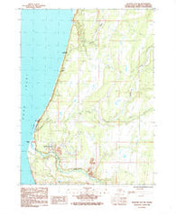 Seldovia D-5 SW Alaska Historical topographic map, 1:25000 scale, 7.5 X 7.5 Minute, Year 1987