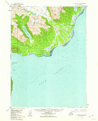 Seldovia D-8 Alaska Historical topographic map, 1:63360 scale, 15 X 15 Minute, Year 1958