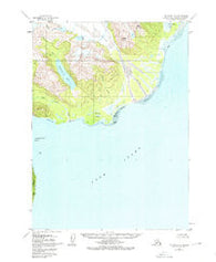 Seldovia D-8 Alaska Historical topographic map, 1:63360 scale, 15 X 15 Minute, Year 1958