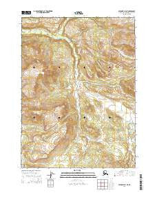 Seldovia D-4 NE Alaska Current topographic map, 1:25000 scale, 7.5 X 7.5 Minute, Year 2014