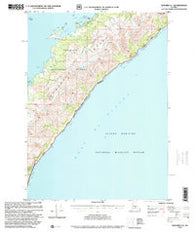 Seward A-1 Alaska Historical topographic map, 1:63360 scale, 15 X 15 Minute, Year 1997