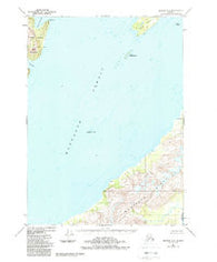 Seward A-2 Alaska Historical topographic map, 1:63360 scale, 15 X 15 Minute, Year 1951