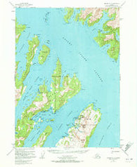 Seward A-3 Alaska Historical topographic map, 1:63360 scale, 15 X 15 Minute, Year 1951