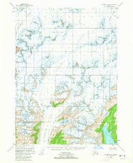 Seward A-5 Alaska Historical topographic map, 1:63360 scale, 15 X 15 Minute, Year 1951