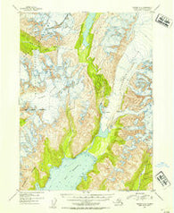 Seward A-6 Alaska Historical topographic map, 1:63360 scale, 15 X 15 Minute, Year 1951