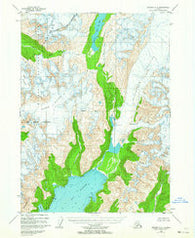 Seward A-6 Alaska Historical topographic map, 1:63360 scale, 15 X 15 Minute, Year 1950