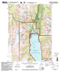 Seward A-7 Alaska Historical topographic map, 1:63360 scale, 15 X 15 Minute, Year 1997