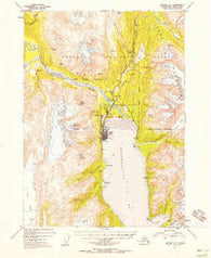 Seward A-7 Alaska Historical topographic map, 1:63360 scale, 15 X 15 Minute, Year 1951