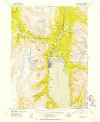 Seward A-7 Alaska Historical topographic map, 1:63360 scale, 15 X 15 Minute, Year 1951