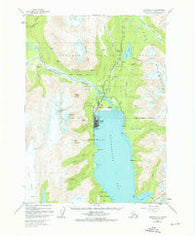 Seward A-7 Alaska Historical topographic map, 1:63360 scale, 15 X 15 Minute, Year 1950